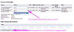 MSU-Northern MyInfo Add/Drop Current  Schedule screen