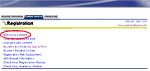 MSU-Northern MyInfo Registration menu