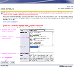 MSU-Northern MyInfo Class Schedule Selection  Page