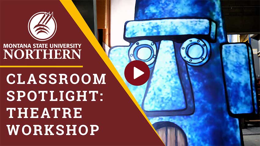 MSU-Northern Classroom Spotlight: Theatre Workshop [Squidward Tentacles' house]