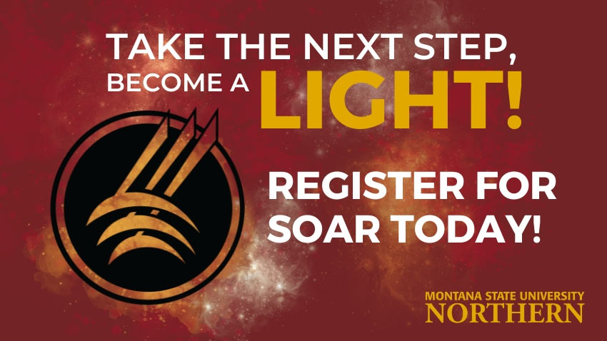 New students and new transfer students - Take the Next Steop, Become a LIGHT! Register for SOAR Today!