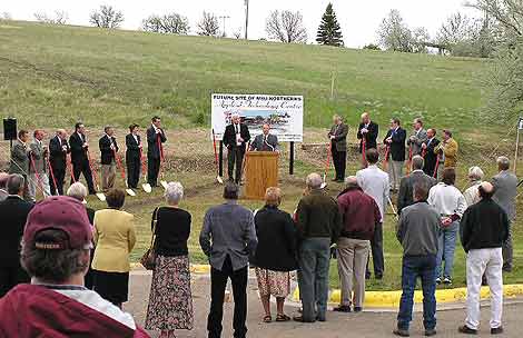Applied Technology Center ground breaking ceremony