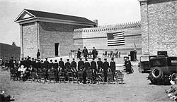 Pershing Hall graduation ceremonies