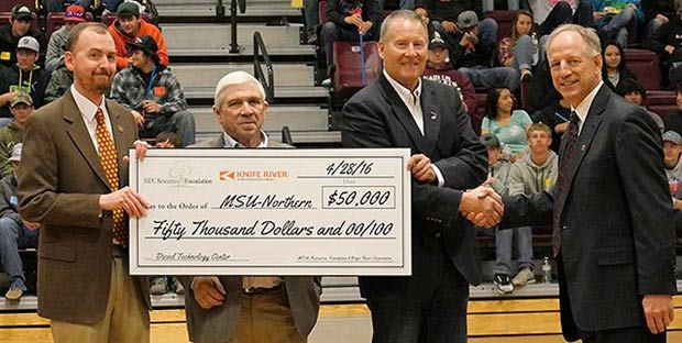 Check presentation by Knife River to MSU-Northern